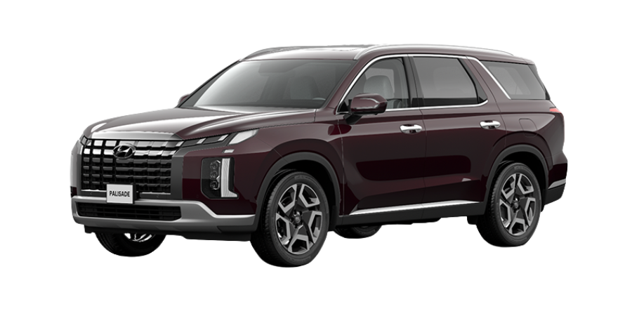 Hyundai Palisade màu đỏ đô Hyundai Palisade màu đỏ đô