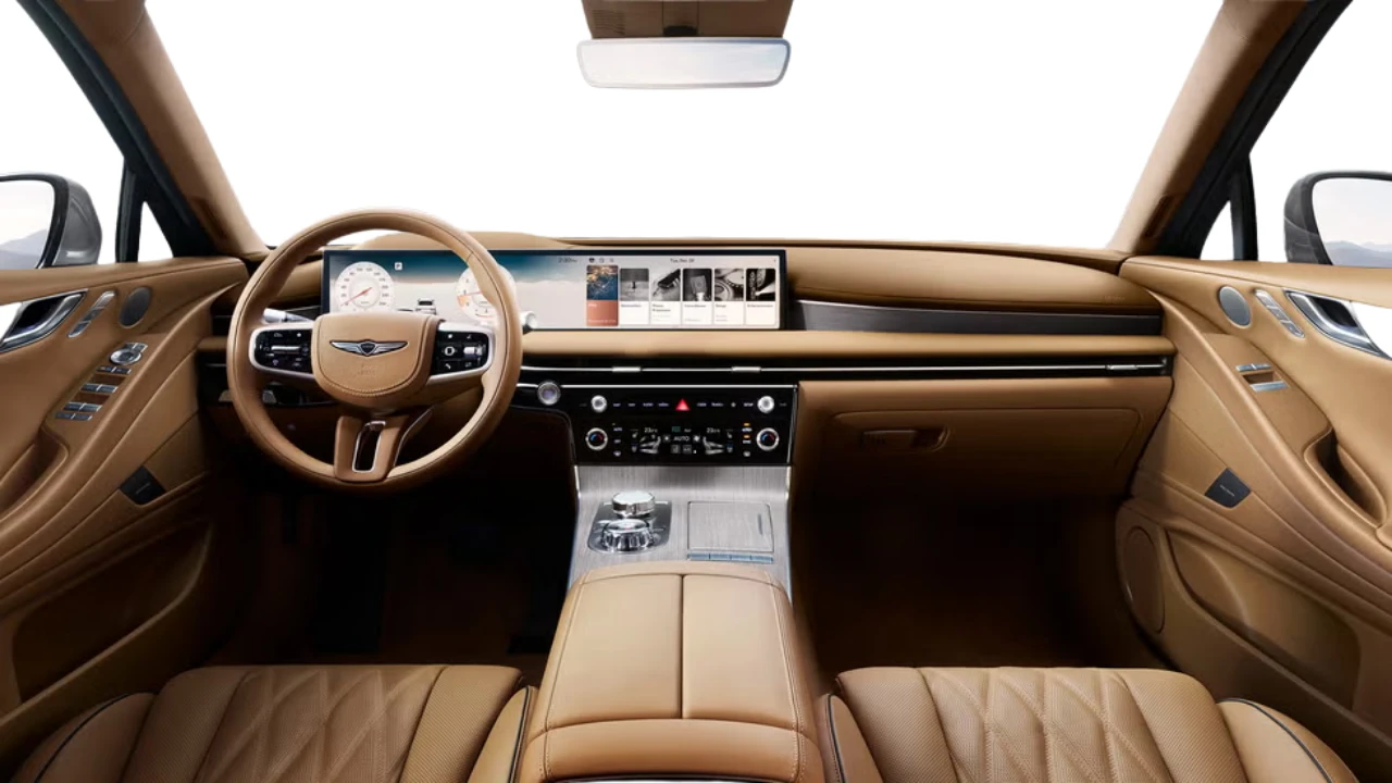 Genesis G80 - Màn hình giải trí