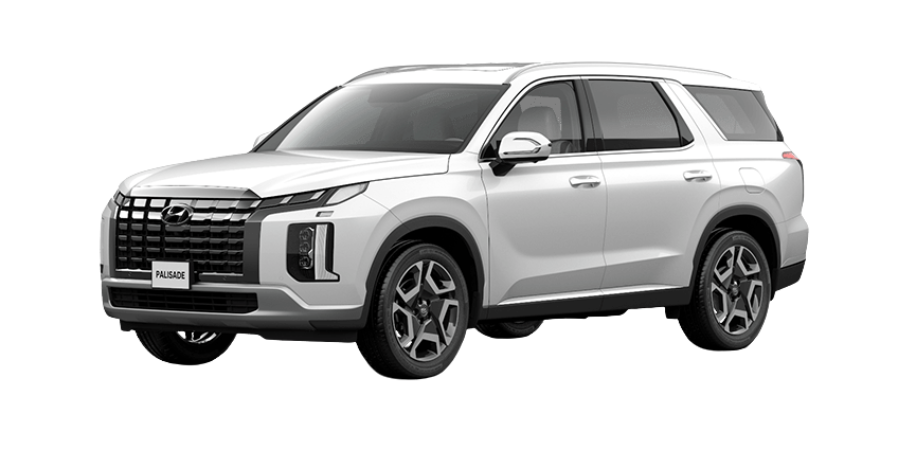 Hyundai Palisade màu trắng