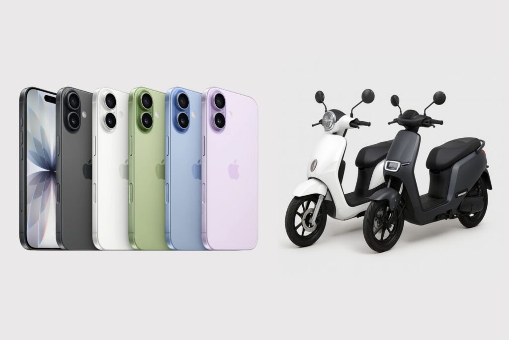 So sánh giá iPhone 17 và xe máy điện cùng tầm So sánh giá iPhone 17 và xe máy điện cùng tầm