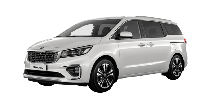 Kia Sedona màu trắng Kia Sedona màu trắng
