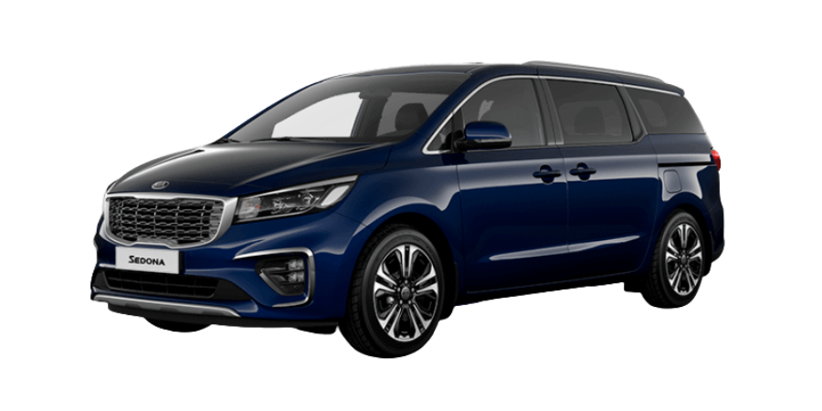 Kia Sedona màu xanh Kia Sedona màu xanh