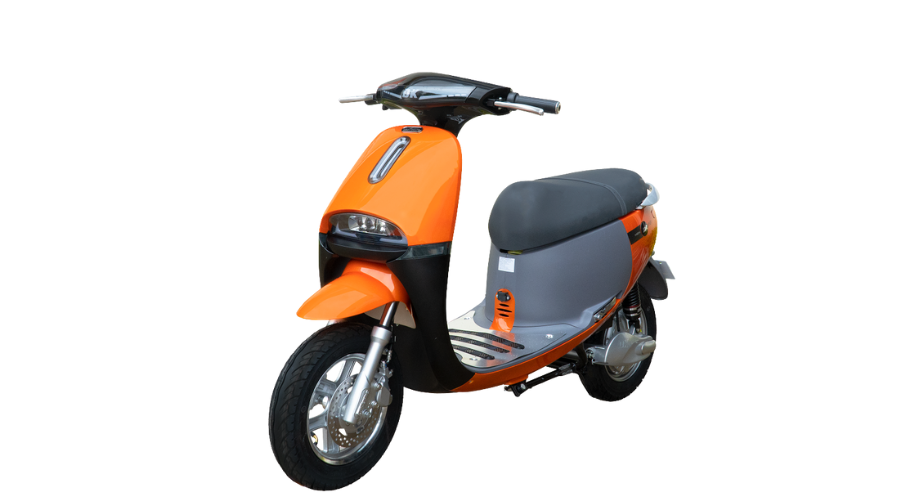 DKBike Gogo S màu Cam Đen