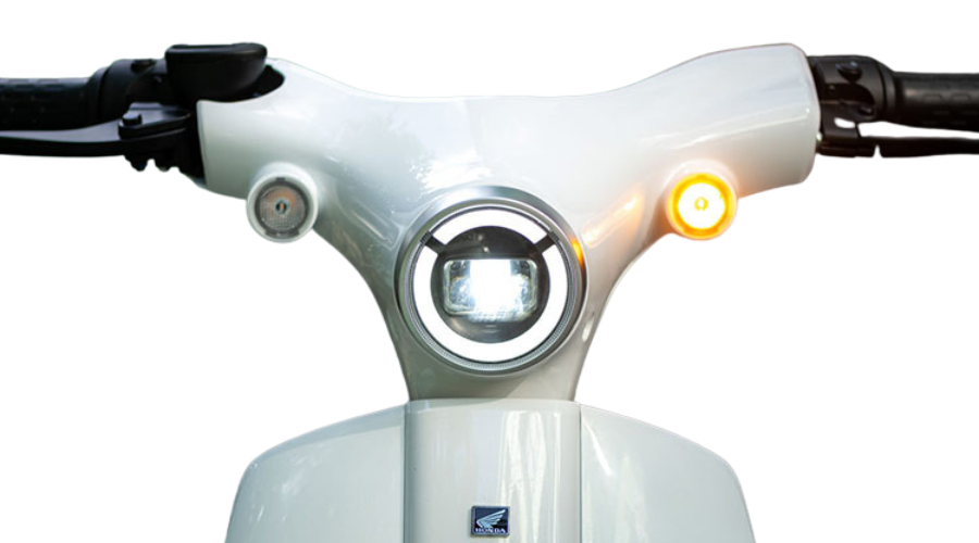 Thiết kế đầu xe Honda Cub e