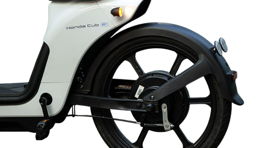 Chi tiết yên xe Honda Cub e