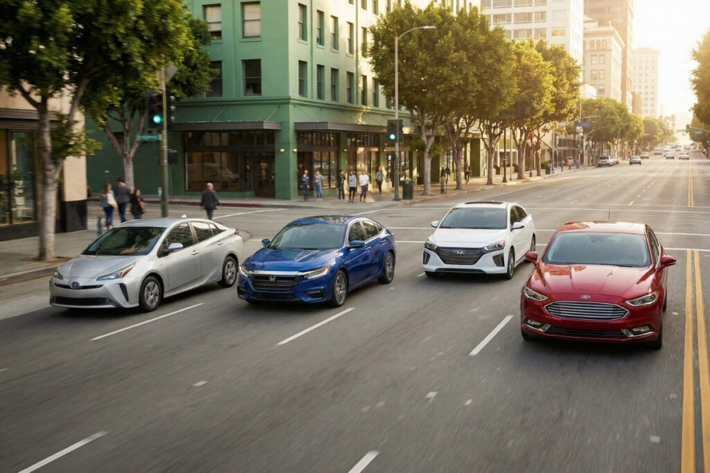 Xe hybrid được ưa chuộng