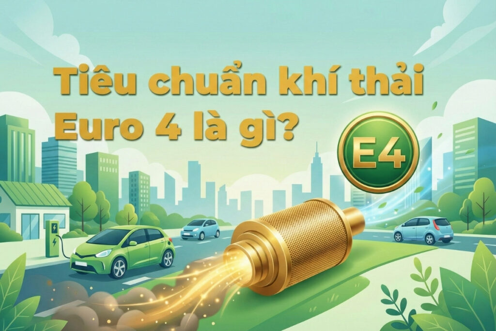 Tiêu chuẩn khí thải euro 4 là gì