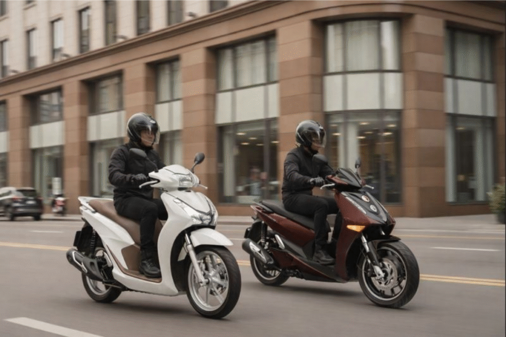 So sánh VinFast Theon S và Honda SH 125i ABS_ 70 triệu chọn gì