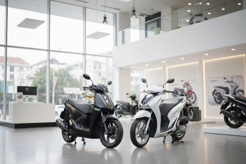 So sánh VinFast Theon S và Honda SH: 70 triệu chọn gì? So sánh VinFast Theon S và Honda SH 125i ABS_ 70 triệu chọn gì