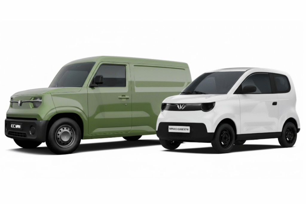 VinFast Minio Green và EC Van bản thương mại ra mắt gây bão VinFast Minio Green và EC Van bản thương mại chào sân gây bão