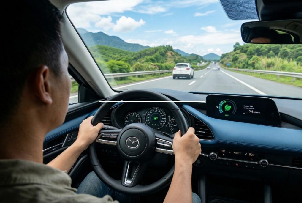 Cách chạy xe ô tô tiết kiệm xăng