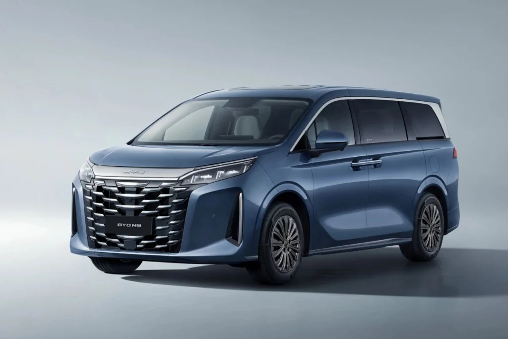 kích thước BYD M9