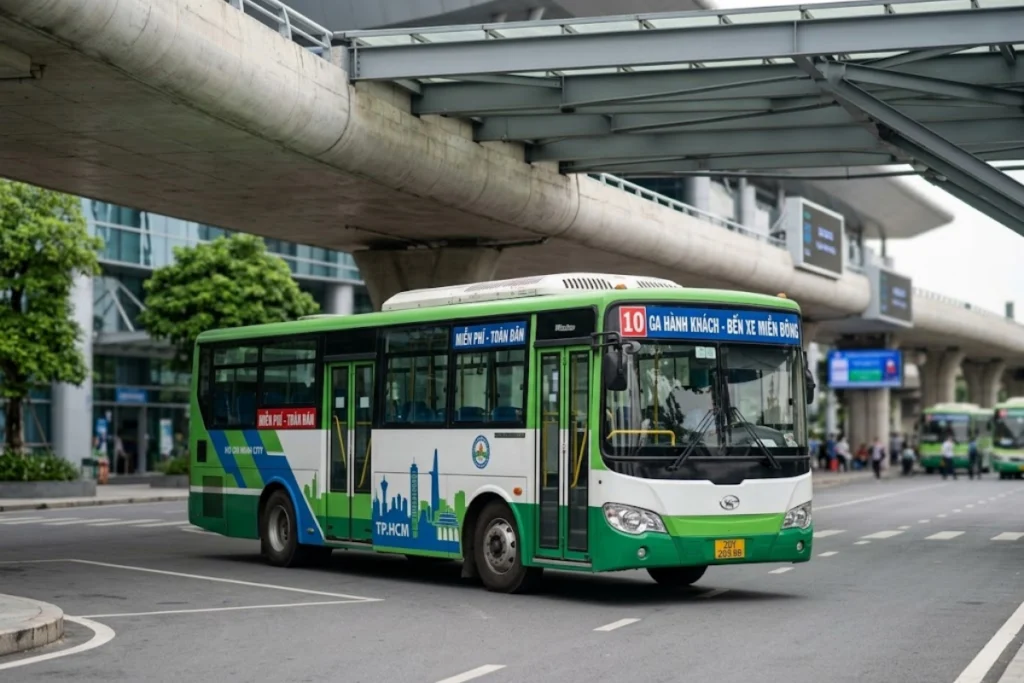 Xe buýt miễn phí cho tất cả người dân TP.HCM: Lộ trình mới nhất xe buýt miễn phí