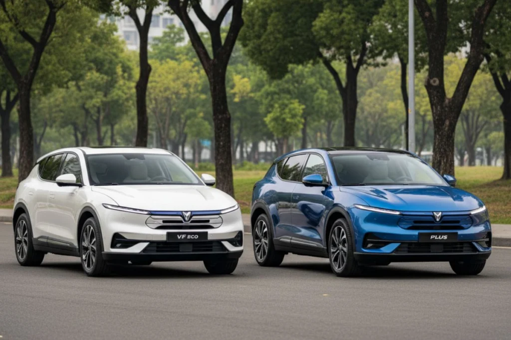 So sánh VF6 Eco và VF6 Plus: Khác biệt chi tiết và giá bán 2026 so sánh VF6 Eco và VF6 Plus