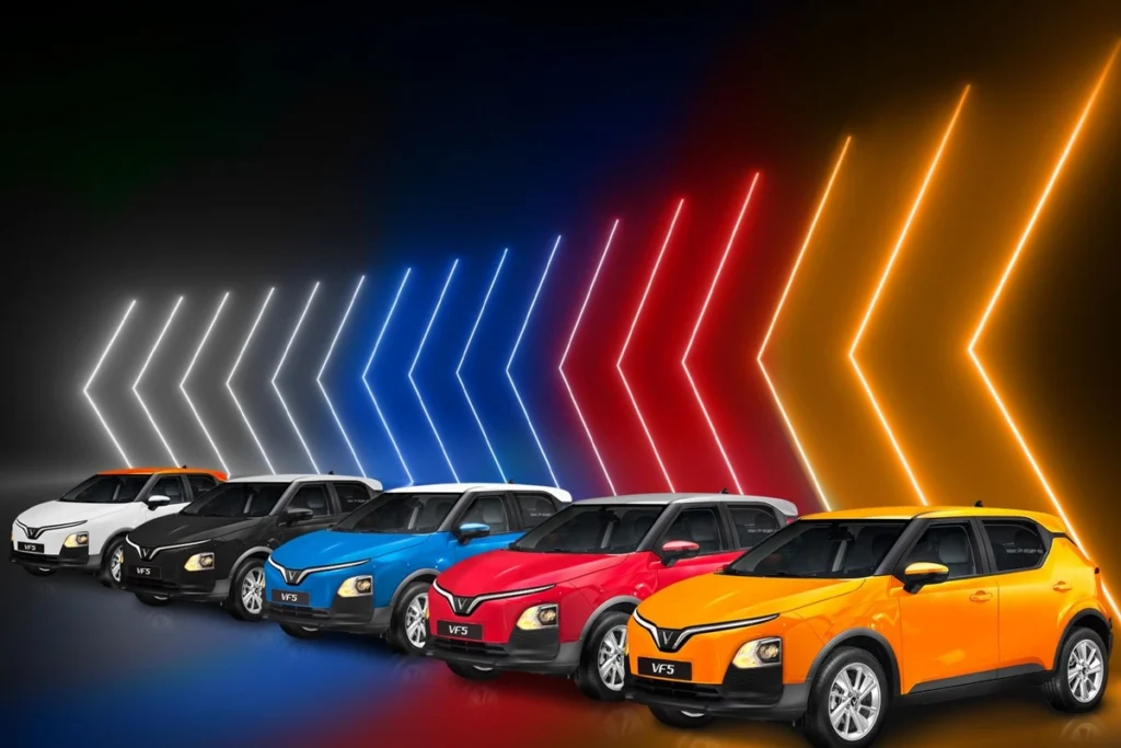 bảng màu xe VF5 hình 2