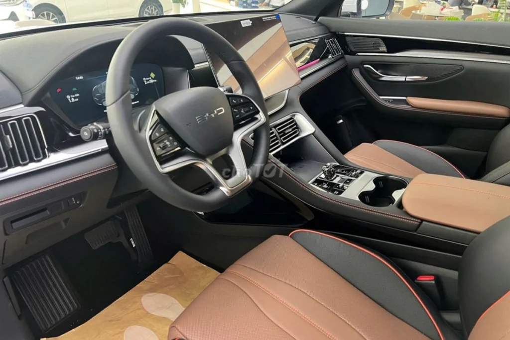 Nội thất BYD Sealion 6: Đánh giá chi tiết không gian và tiện nghi Nội thất BYD Sealion 6