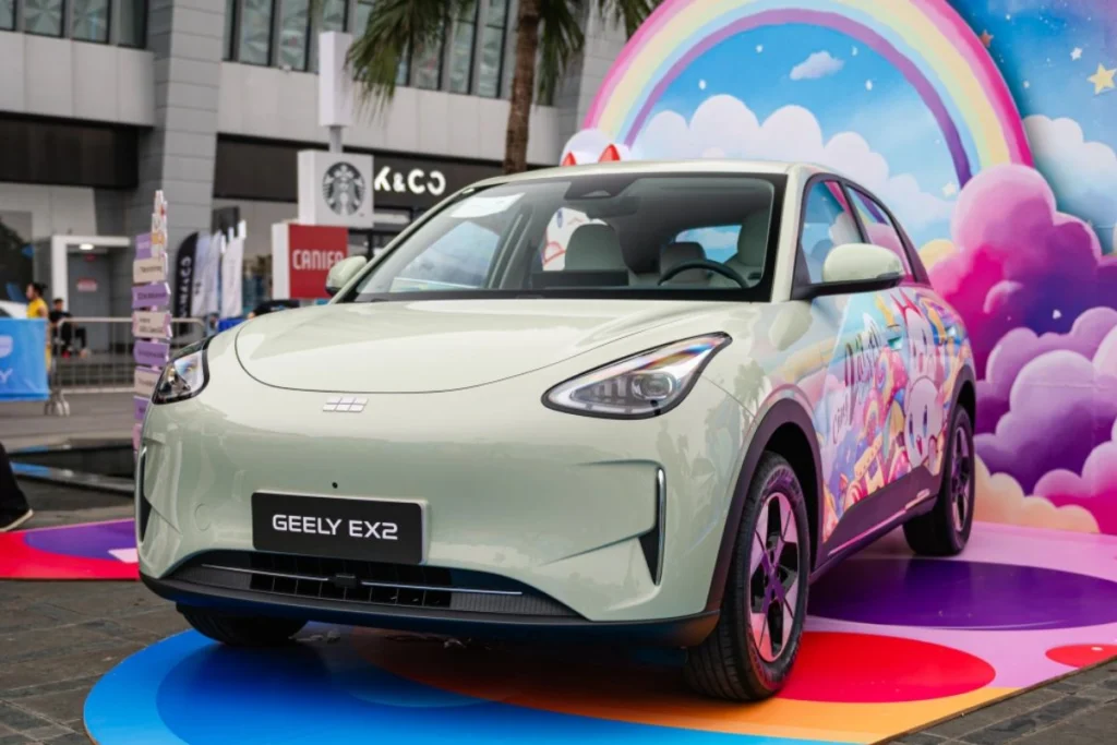 Geely EX2 đi được bao nhiêu km