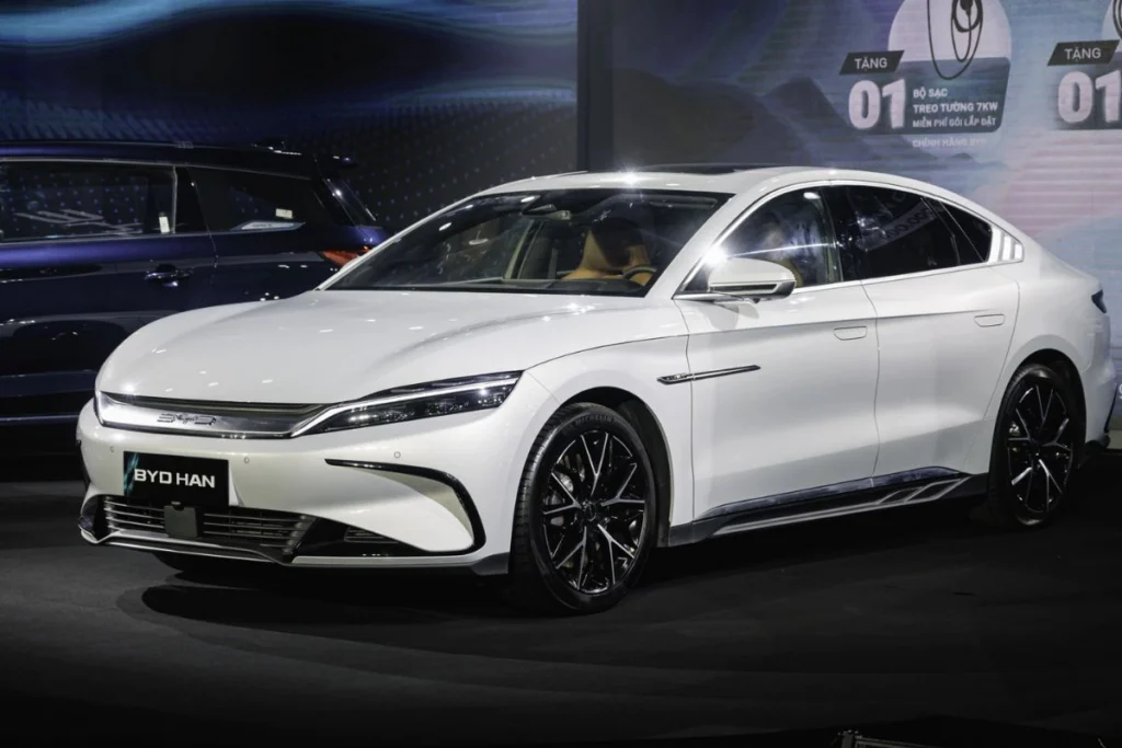 kích thước BYD Han