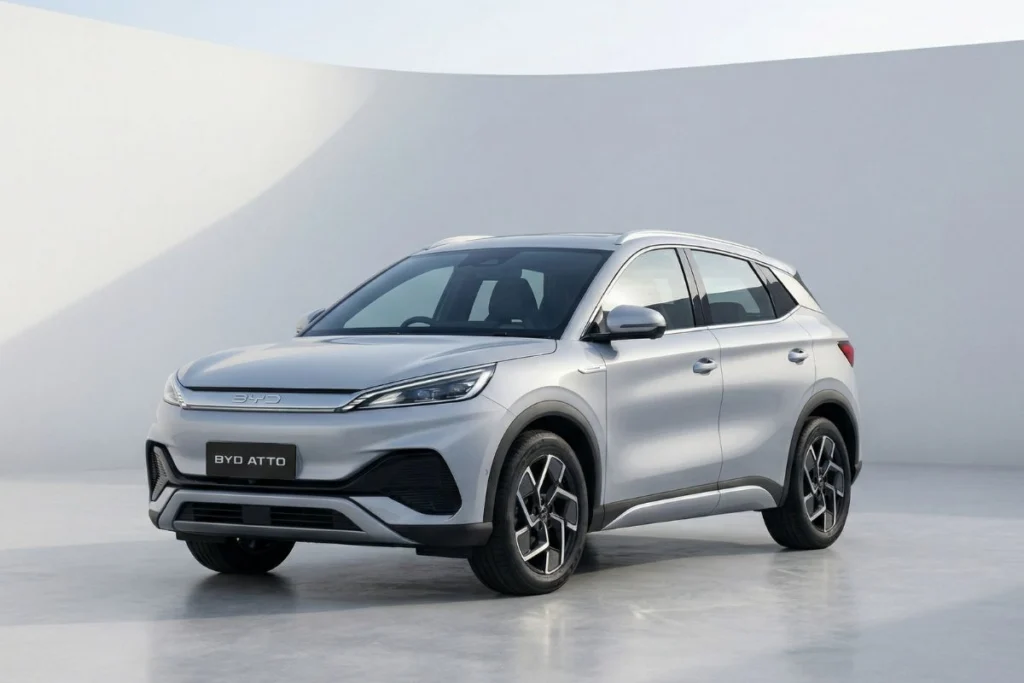 Bảng màu xe BYD Atto 2