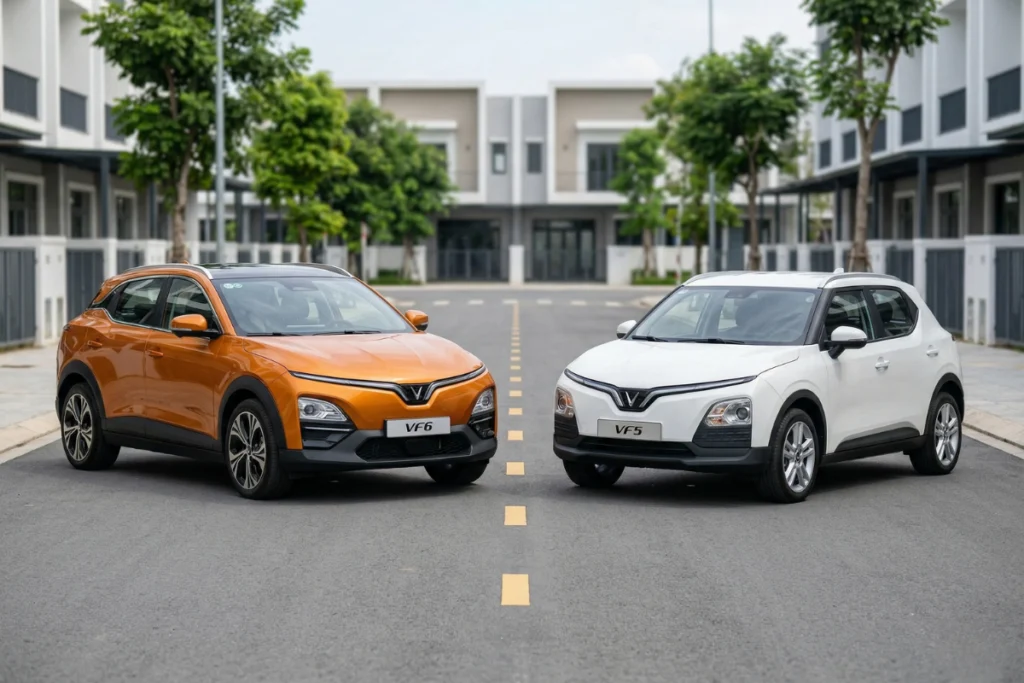 So sánh VF5 và VF6