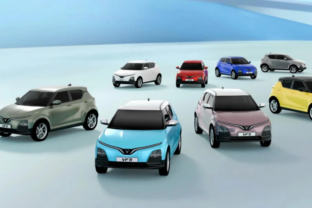 thông số kỹ thuật VF5