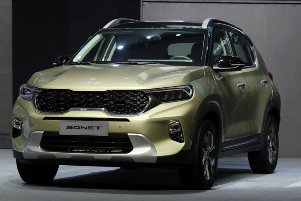 kích thước xe Kia Sonet hình 3