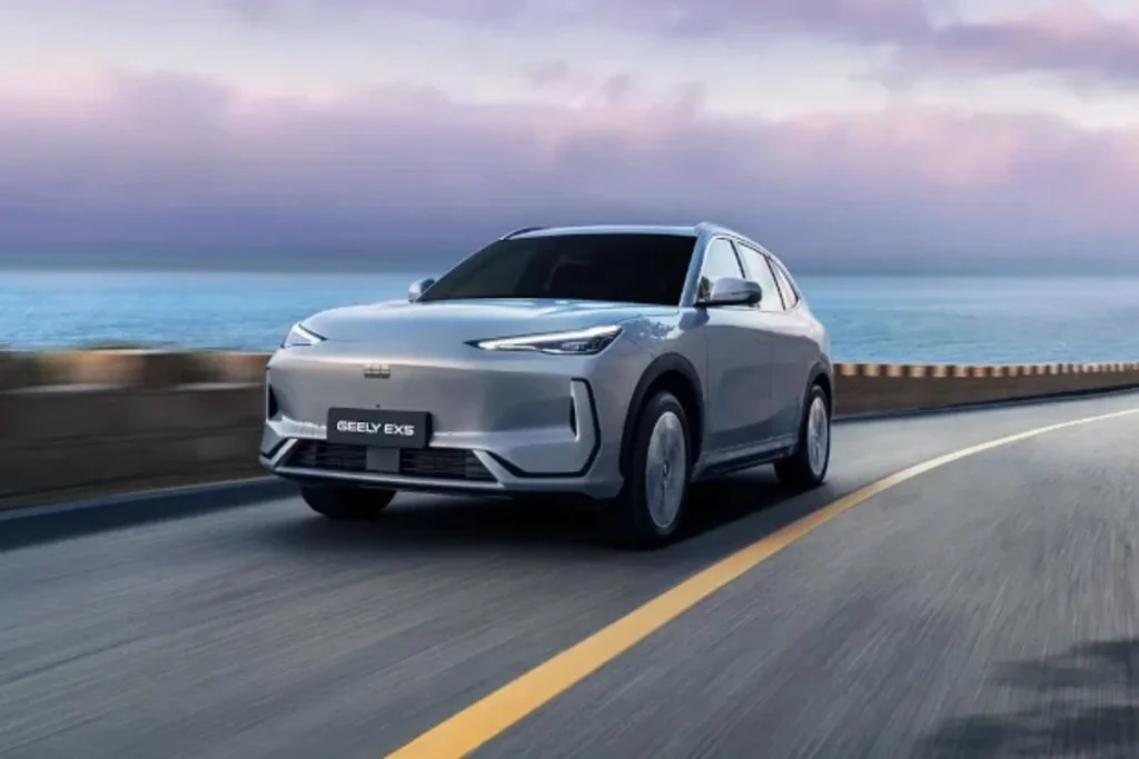 bảng màu xe Geely EX5