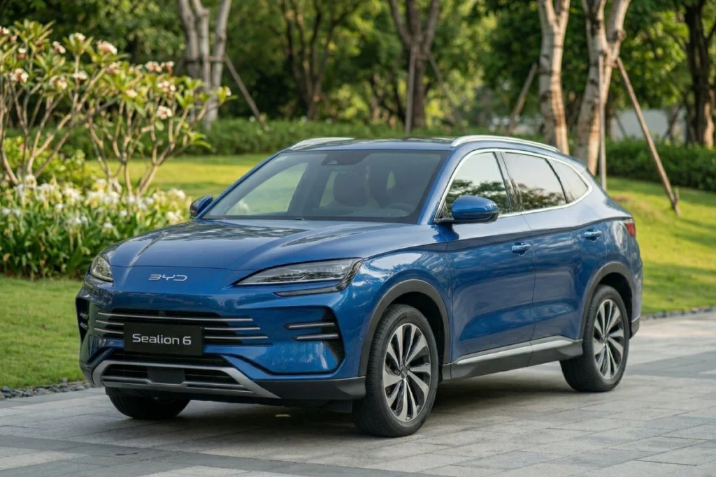 Bảng màu xe BYD Sealion 6