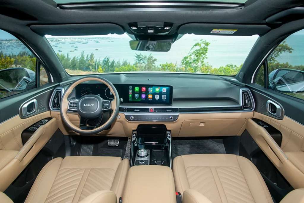 nội thất Kia Sorento hình 2