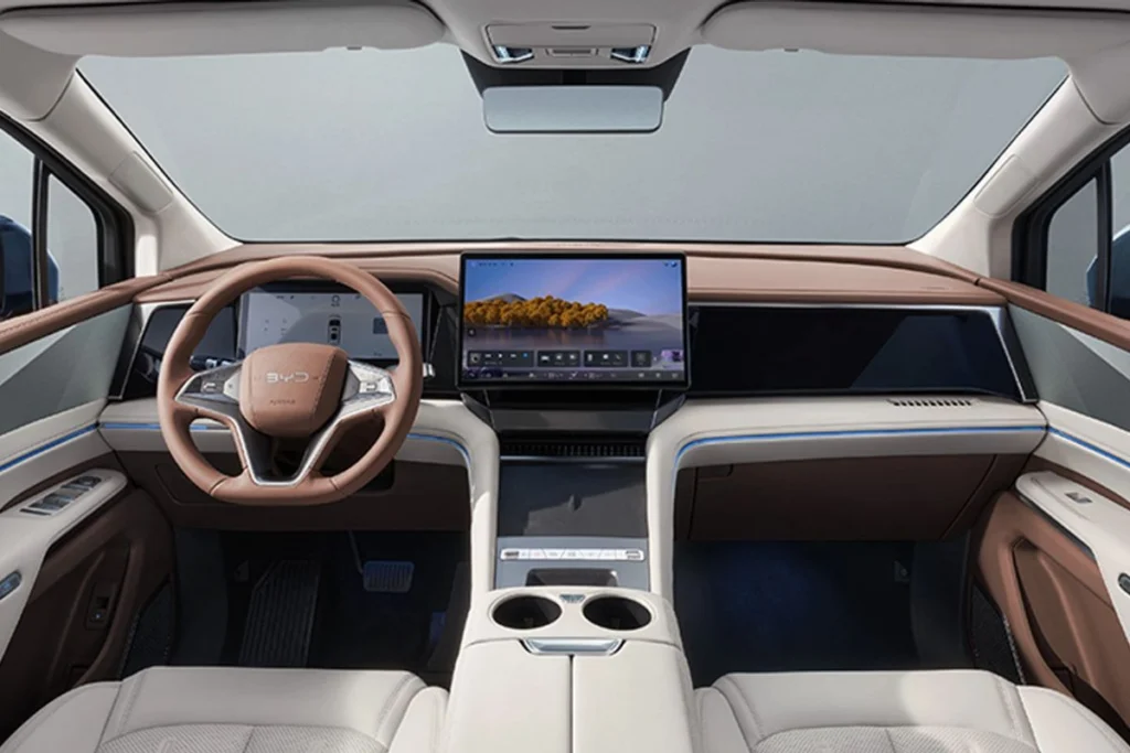 nội thất BYD M9