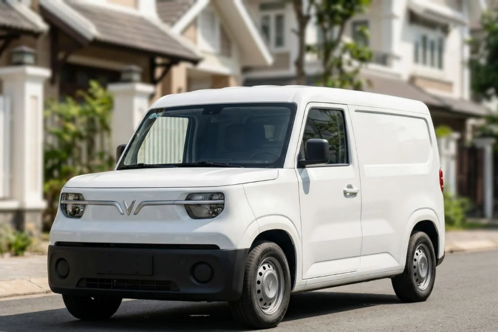 Kích thước EC Van: Thông số chi tiết và khả năng chở hàng đô thị