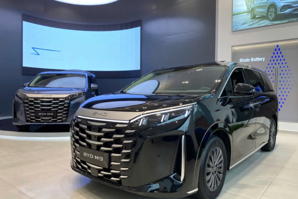 bảng màu xe BYD M9 hình 1