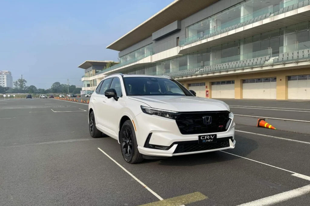 review xe Honda CRV hình 3