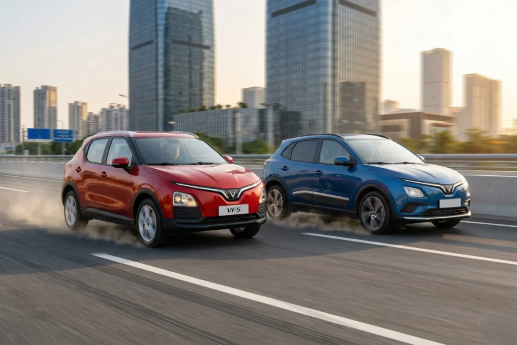 so sánh VF5 và Herio Green hình 1