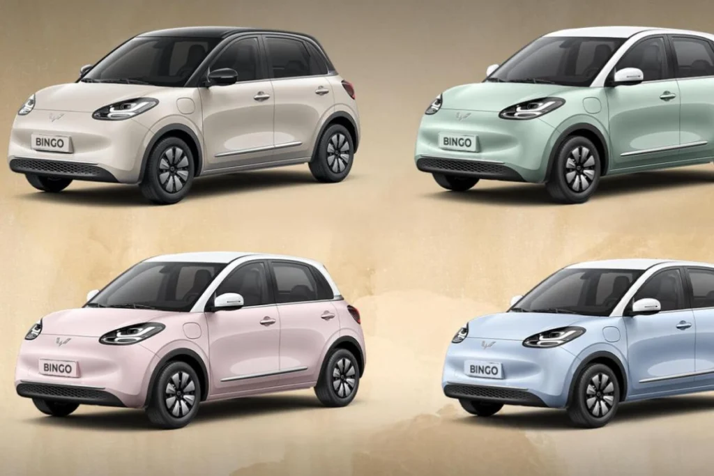 bảng màu xe Wuling Bingo