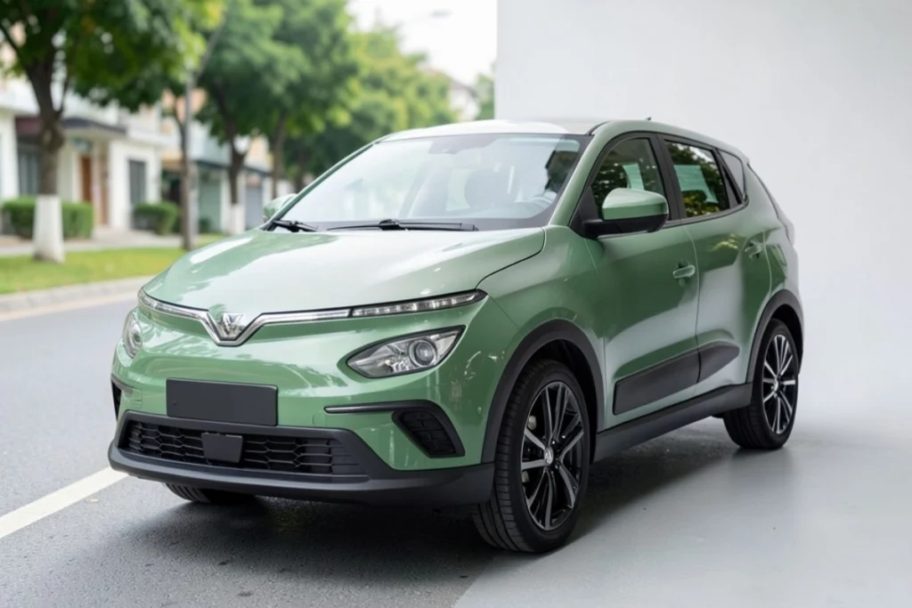 bảng màu xe Nerio Green
