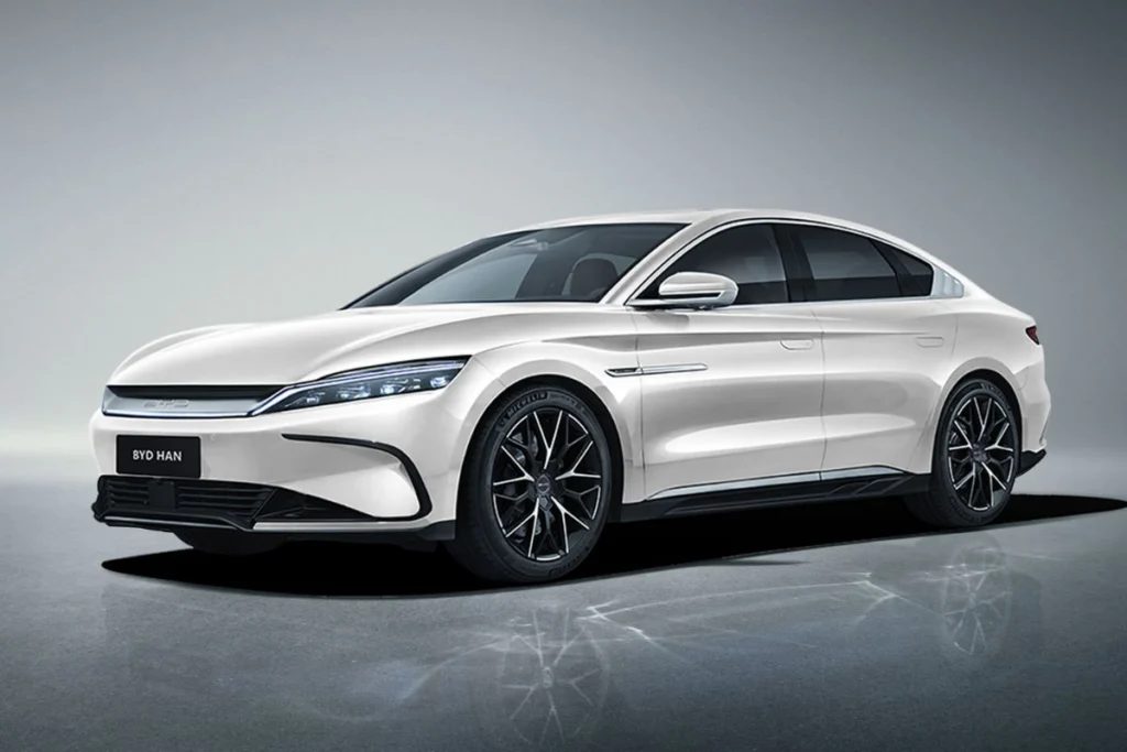 bảng màu xe BYD Han