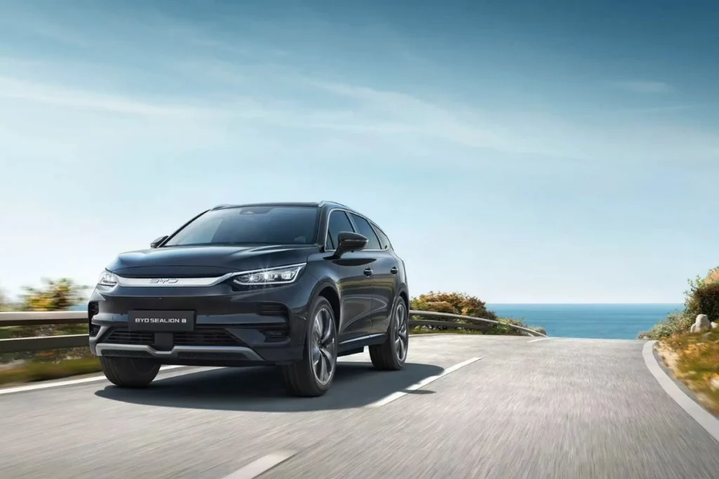 bảng màu xe BYD Sealion 8