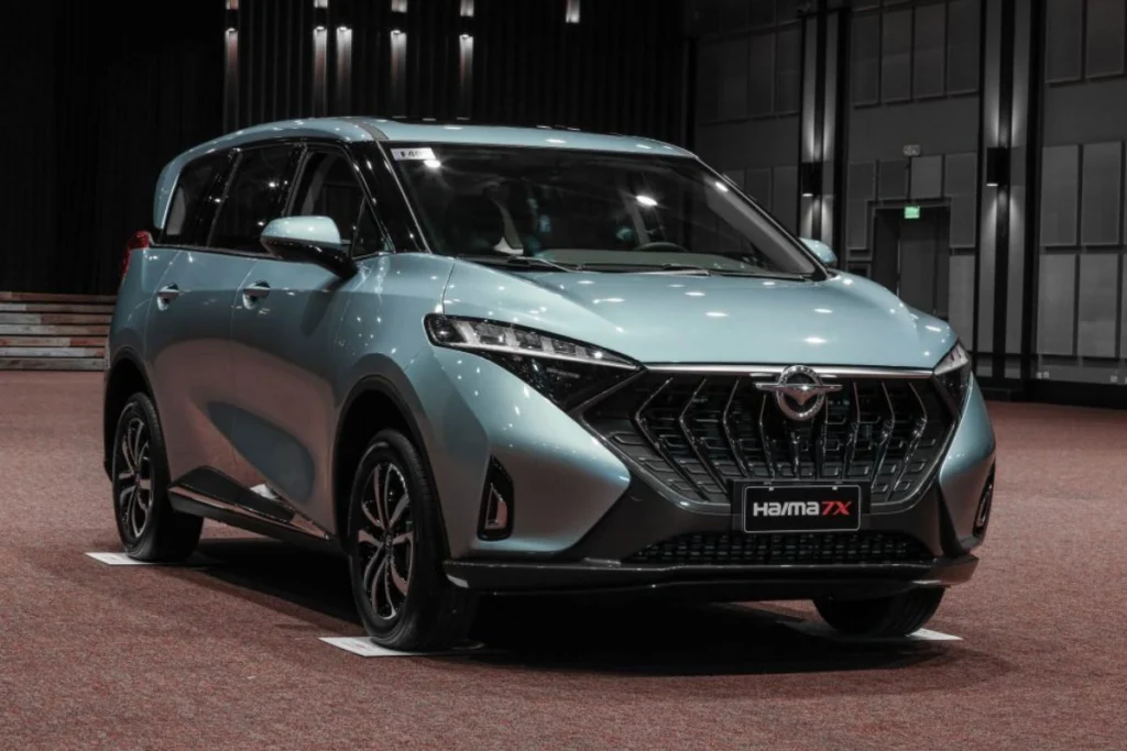 Bảng màu xe Haima 7X-E: Chọn màu sắc sang trọng cho MPV điện