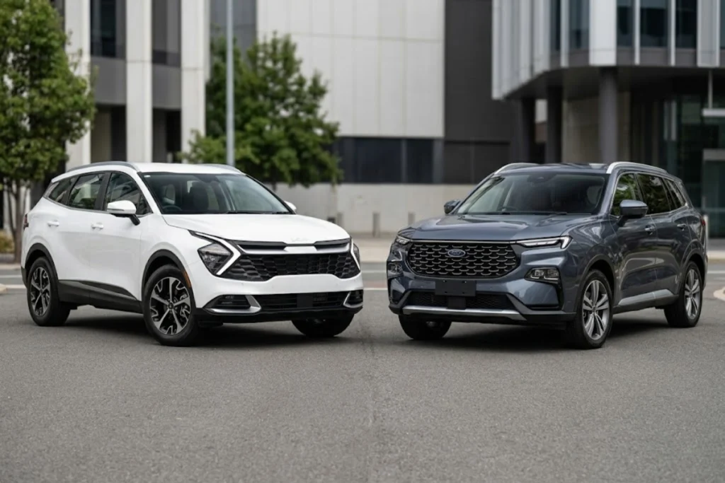 So sánh Kia Sportage và Ford Territory chi tiết từ chuyên gia so sánh kia sportage và ford territory