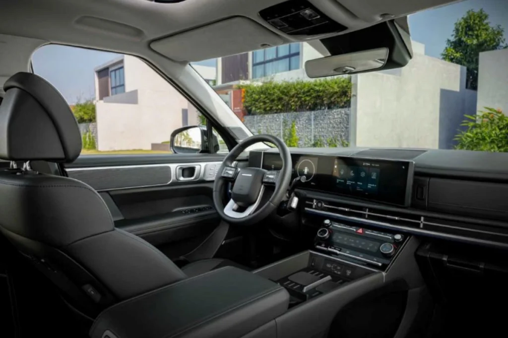 nội thất Hyundai SantaFe hình 2