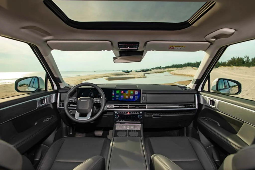 Nội thất Hyundai SantaFe: Đỉnh cao tiện nghi và sang trọng nội thất Hyundai SantaFe