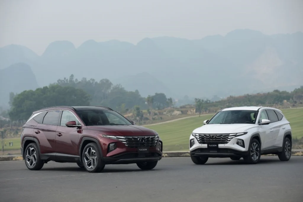 Bảng màu xe Hyundai Tucson và cách chọn theo phong thủy bảng màu xe Hyundai Tucson