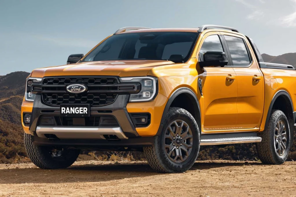 kích thước xe Ford Ranger hình 2