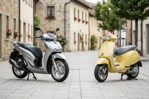 so sánh SH và Vespa