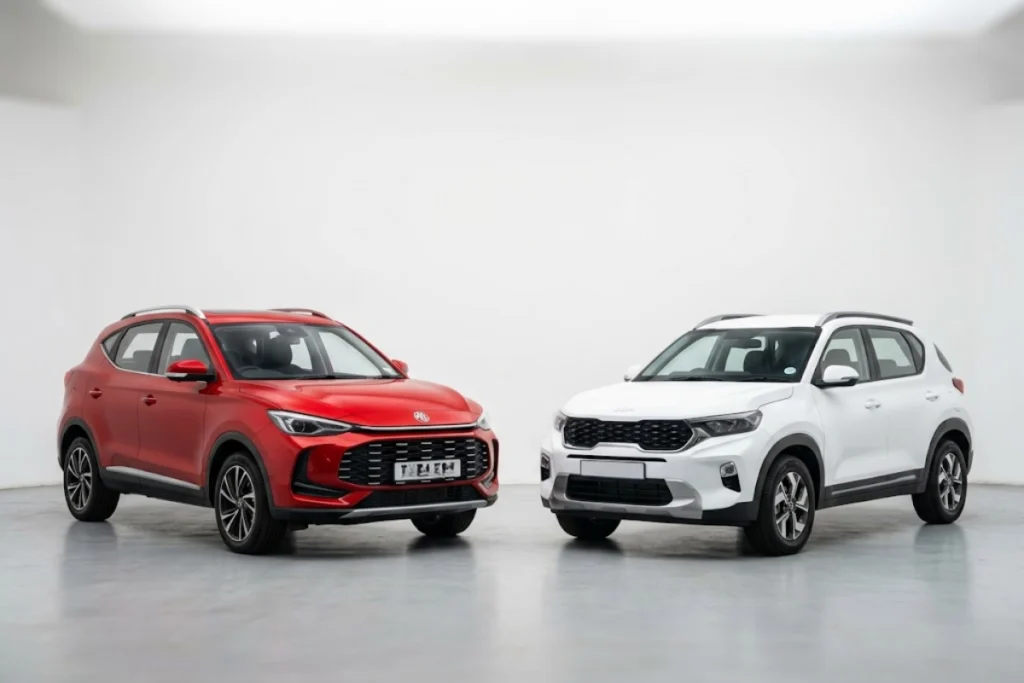 So sánh MG ZS và Kia Sonet: Lựa chọn gầm cao đô thị nào tốt? so sánh MG ZS và Kia Sonet