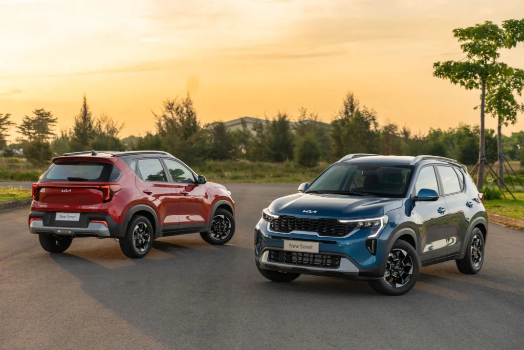 so sánh Kia Sonet bản Deluxe và Luxury hình 2
