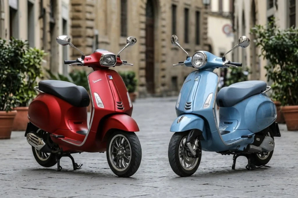 so sánh Vespa Sprint và Vespa Primavera