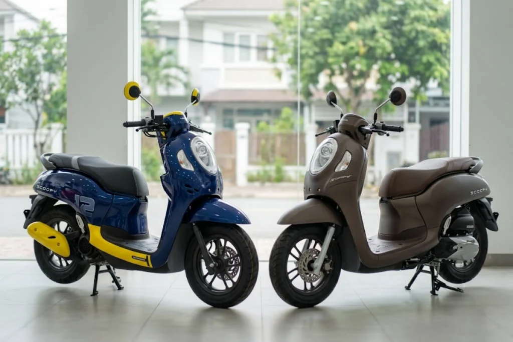 so sánh Scoopy Thái và Scoopy Indo