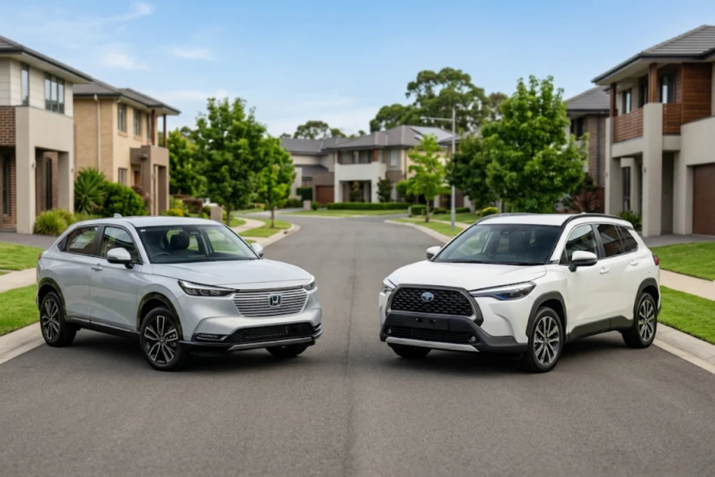 So sánh HRV và Corolla Cross: Dòng xe nào đáng xuống tiền nhất so sánh HRV và Corolla Cross